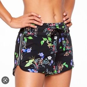 Athleta Gold Coast Floral Swim Shorts